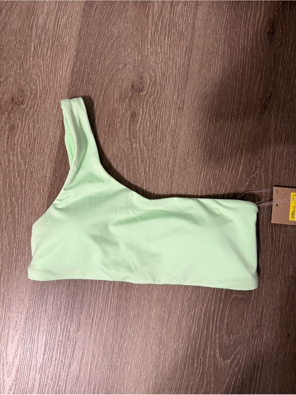 Nike Light Mint Green Sports Bra with Swoosh